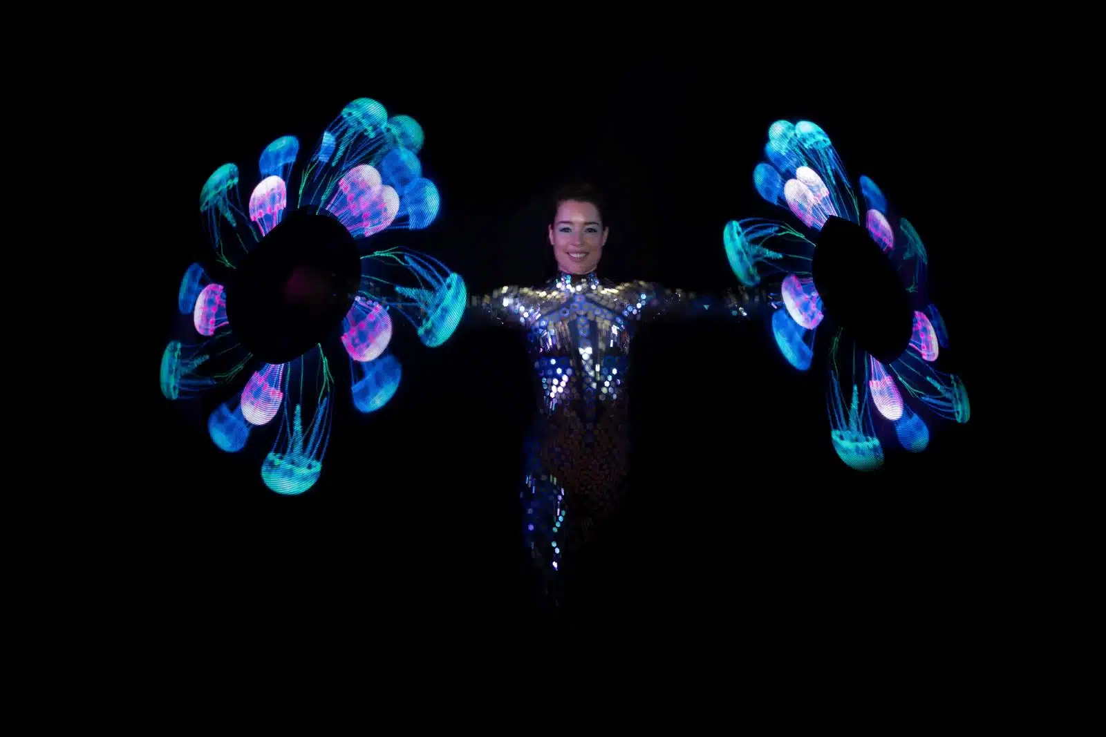 Inge Evers met visual poi's.